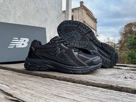 Чоловічі кросівки New Balance 1906R Cordura Gore-Tex Black чорні водонепроникні, фото 1