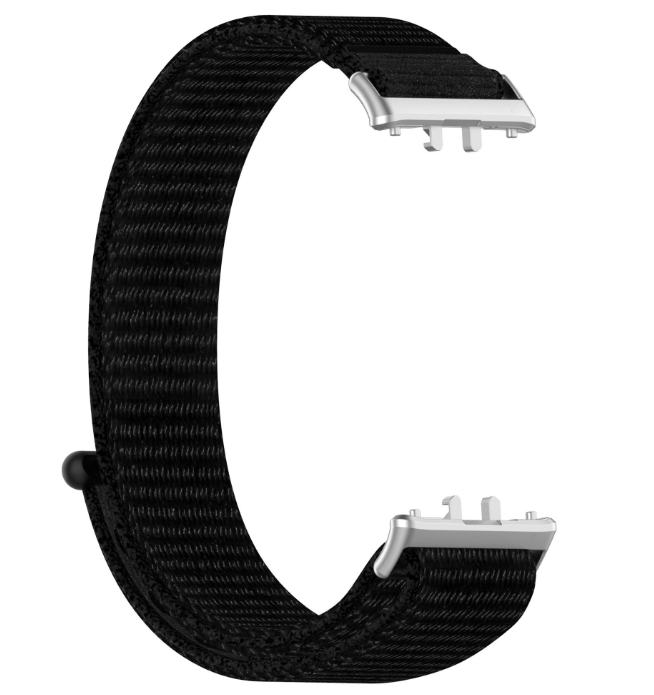 Ремінець DK для Samsung Galaxy Fit3 (R390) | Nylon Sport Loop (black), фото 1