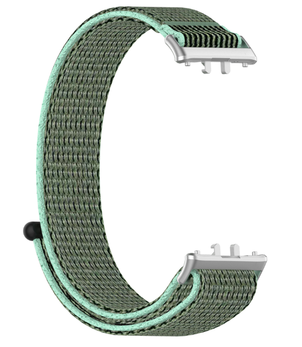 Ремінець DK для Samsung Galaxy Fit3 (R390) | Nylon Sport Loop (light green), фото 1