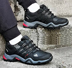 Термо Кросівки Adidas Terrex Чоловічі Чорні Адідас Терекс Єврозима Gore-Tex (розміри: 41,42,43,44)