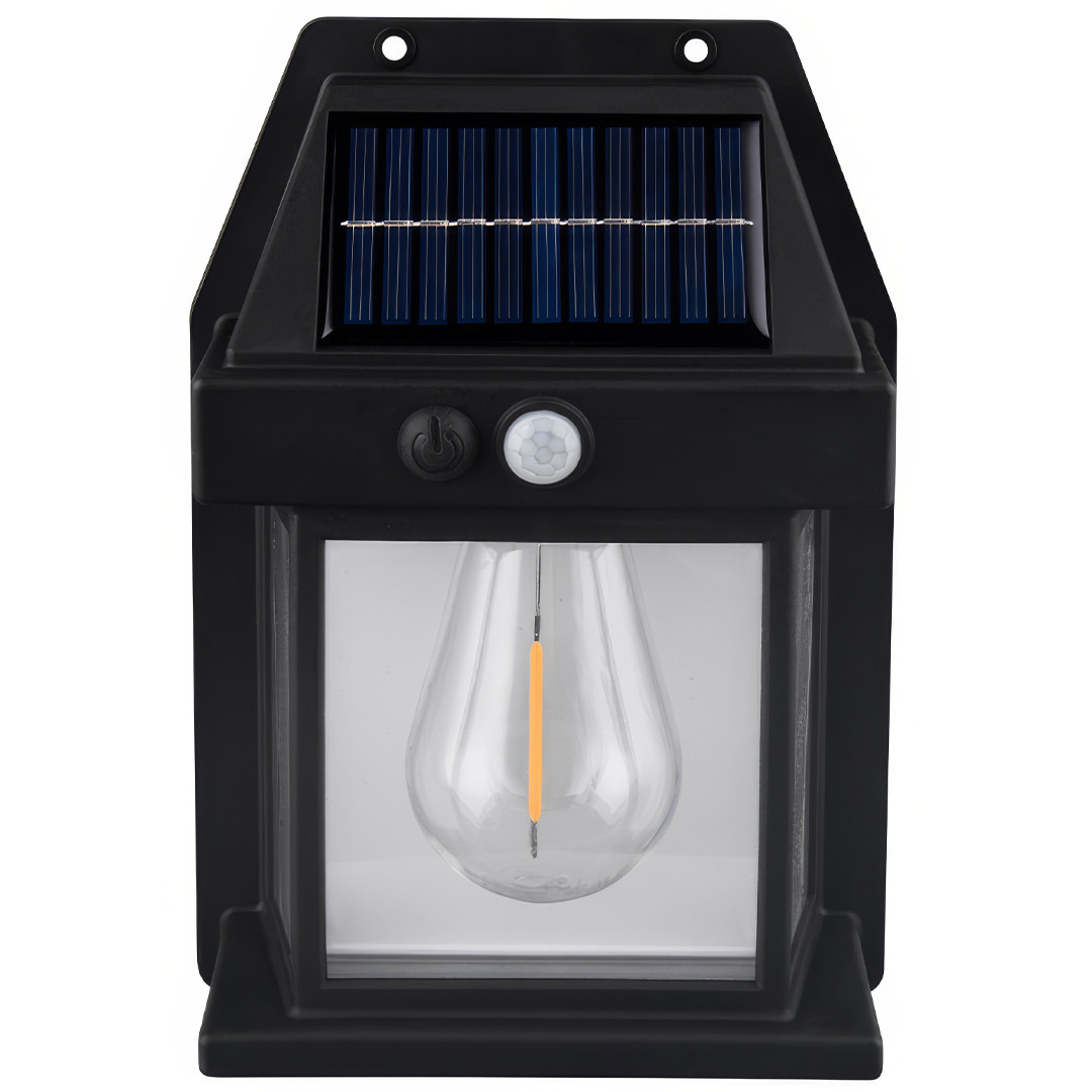 Вуличний світильник на сонячній батареї з датчиком руху Solar Lamp COBA CB-888 Автономний вуличний ліхтар, фото 1