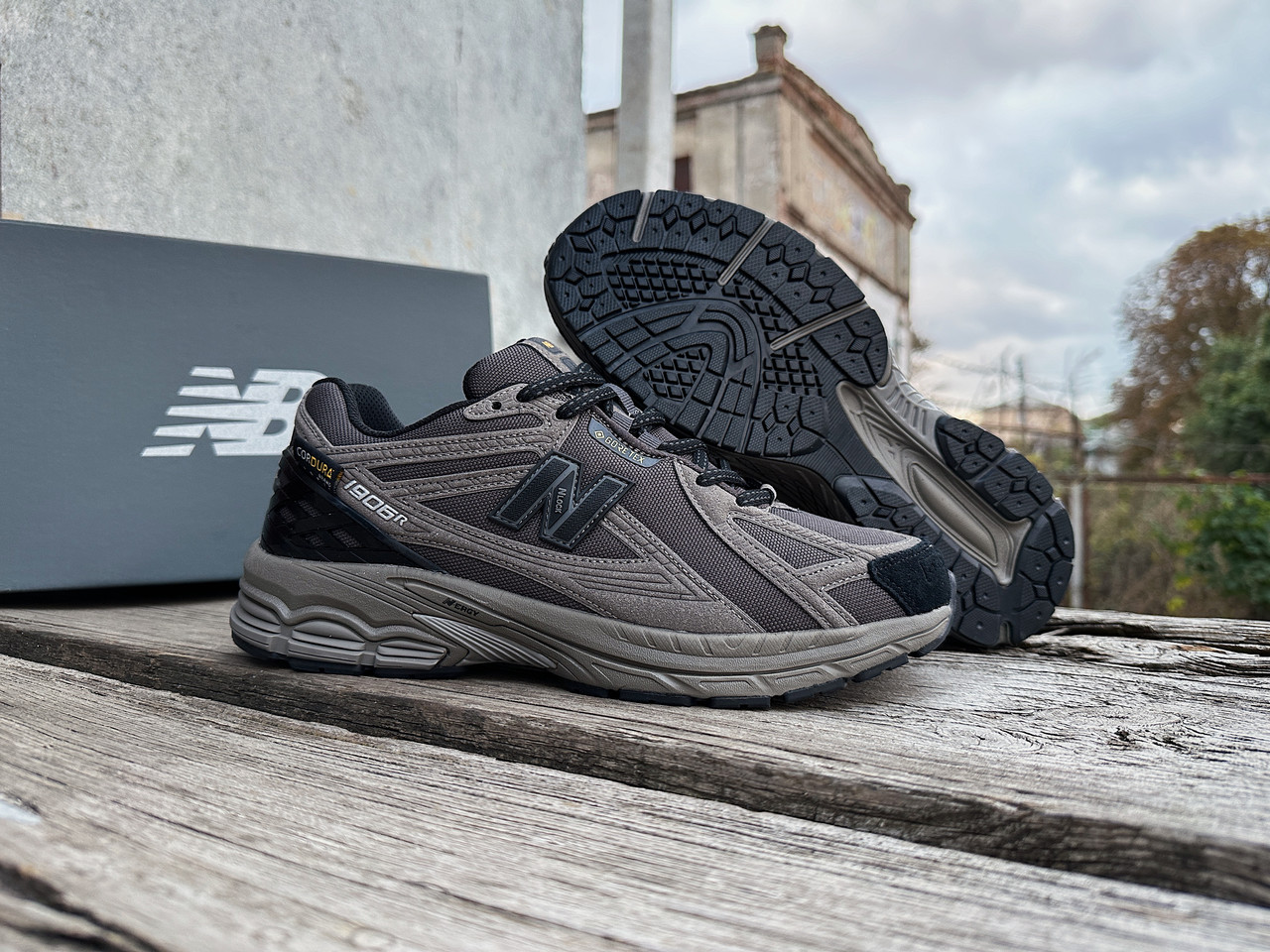 Чоловічі кросівки New Balance 1906R Cordura Gore-Tex Brown коричневі водонепроникні