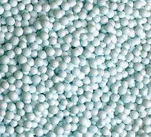 Пінопластові кульки 2-4 мм (0,5 л) Макарун блакитний