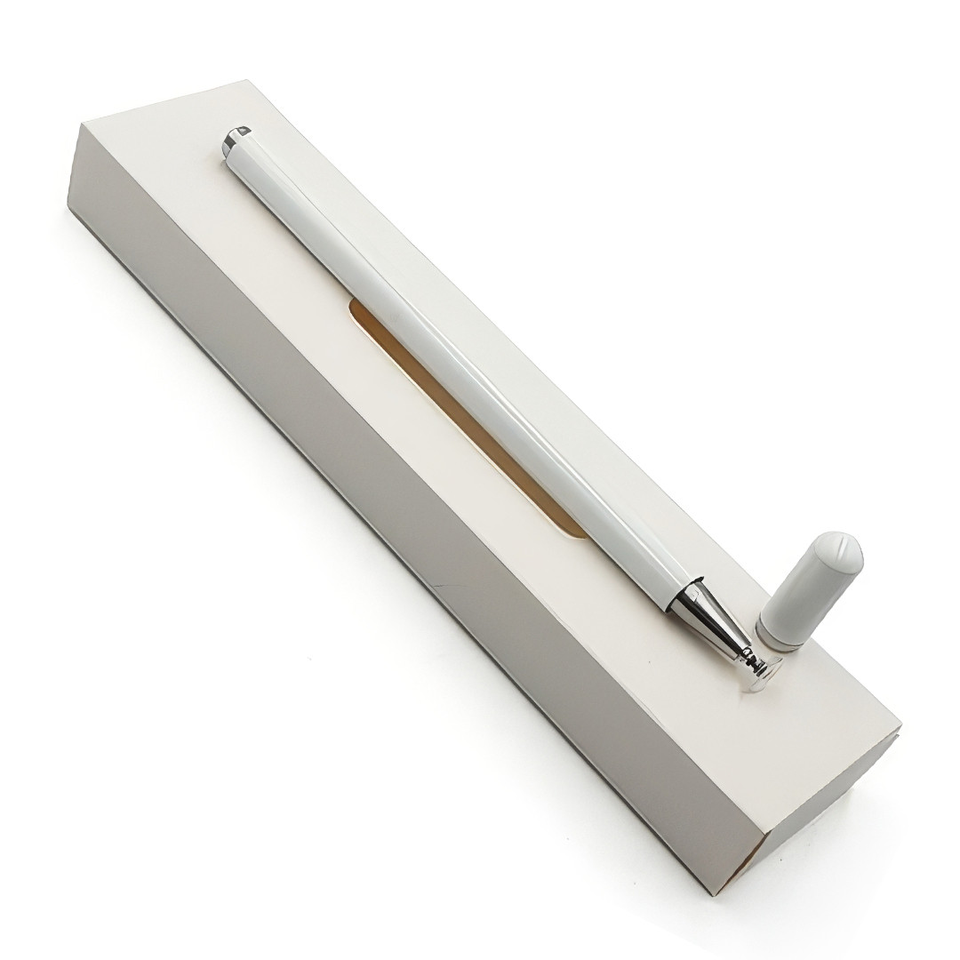 Універсальний стілус для письма та малювання JB 01 Білий Стілус звичайний для телефонів та планшетів, фото 1