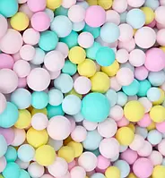 Пінопластові кульки 2-4 мм (1 л) Макарун різнокольорові