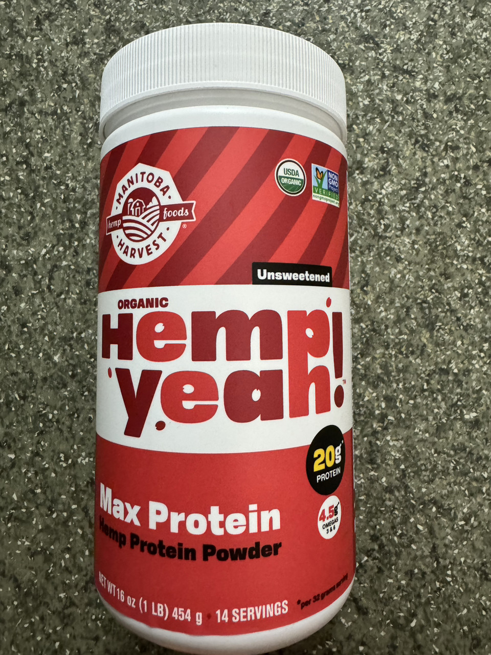 Конопляний протеїн Nutiva Hemp Protein 454 грам