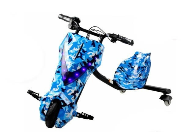 Дріфт-карт Windtech Crazy Bug 350W Синій Камуфляж, фото 1