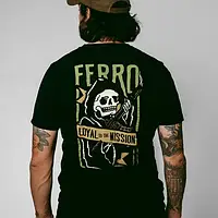Тактична футболка Ferro Concepts Loyal Reaper колір чорний