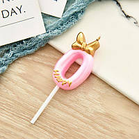 Свічка цифра "Happy" - 0