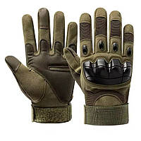 Військові утеплені тактичні перчатки. Зимові армійські штурмові рукавички ЗСУ для смартфонів із захистом кулака