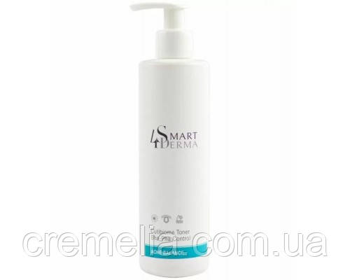 Себорегулюючий мультикислотний тонер Smart4Derma Acne Balance 250мл