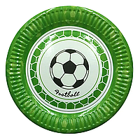 Тарілочки святкові "Футбол" , 10 штук