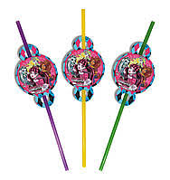 Трубочки коктельні "Monster High", 8 штук
