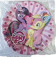 Тарілочки святкові "Маленькі поні - 2" , 10 штук