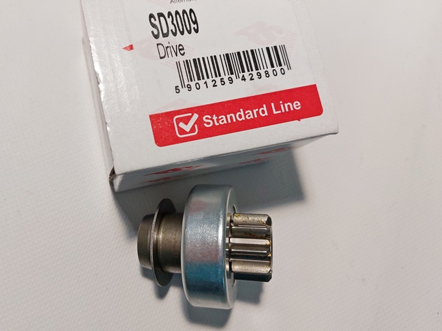 Бендікс привід стартера Valeo (9 зуб./9 шліц.)