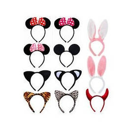 Вуха тварин на обручі