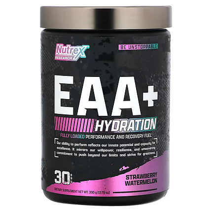 Nutrex EAA Hydration 390 g (30 srv) Strawberry Watermelon, фото 1