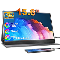 Портативний 4K монітор Sibolan 15.6" ULTRA HD IPS з магнітним чохлом
