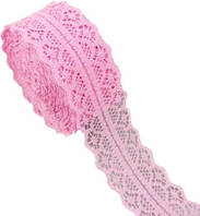 Мереживо "Ніжність" (3 см х 10 м) Рожеве