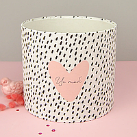 Шляпна коробка "ЦЕ ТОБІ" 20 см