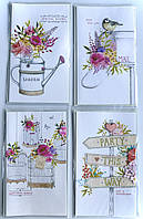 Листівки з конвертом для грошей "Special wishes", 4 шт.