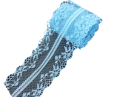 Мереживо "Шик" (4 см х 10 м) Блакитне