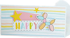 Конверт для грошей "Happy" повітряний песик