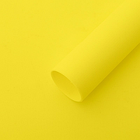 Плівка (калька) матова в листах каффін "Yellow / Жовта" (58 см х 58 см) 5 листів