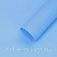 Плівка (калька) матова в листах каффін "Light Blue / Блакитна" (58 см х 58 см) 5 листів