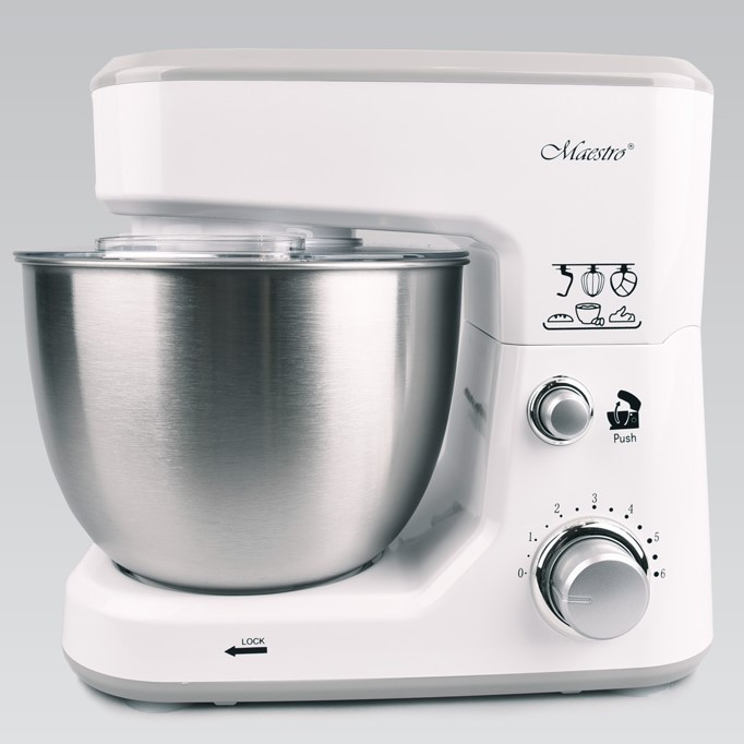 Планетарний Міксер-Тістоміс Maestro MR-560, 1000 Вт, 4 л, регульована швидкість | Для дому, фото 1