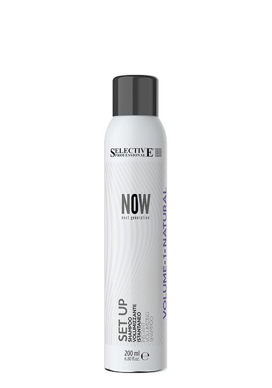 Сухий шампунь для об'єму волосся Selective Now Texture Set Up Volumizing 200 мл.