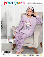 Теплі флісові піжамки для дівчаток