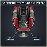Аккумуляторний пилосос Rowenta X-Force Flex 12.60 Auto Animal RH98A9WO червоний, чорний DS, фото 6