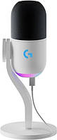 Мікрофон Logitech Yeti GX Dynamic RGB Gaming Mic with Lightsync Off White (988-000576) Білий DS
