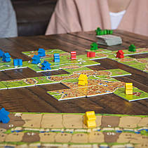 Настільна гра Каркасон / Carcassonne 2.0 + правила УКРАЇНСЬКОЮ, фото 5