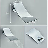 Змішувач для ванни прихованого монтажу FUTURA 101-9 Хром, фото 3