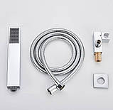 Змішувач для ванни прихованого монтажу FUTURA 101-9 Хром, фото 5