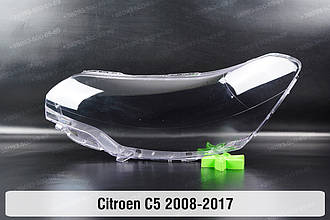 Скло фари Citroen C5 (2008-2017) ліве