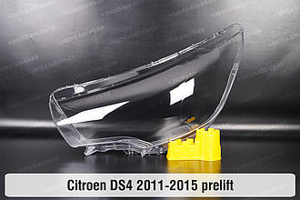 Скло фари Citroen DS4 (2011-2015) дорест ліве