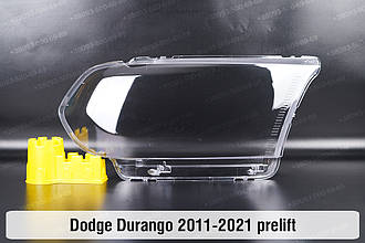 Скло фари Dodge Durango (2011-2021) дорест праве