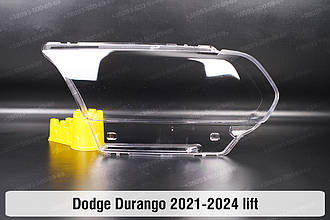 Скло фари Dodge Durango (2021-2024) рест ліве