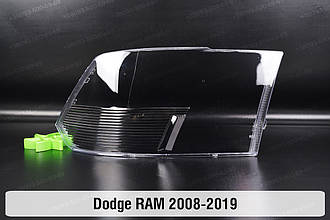 Скло фари Dodge RAM (2008-2019) праве