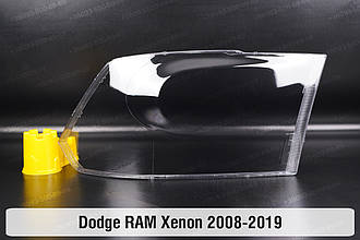 Скло фари Dodge RAM Xenon (2008-2019) праве