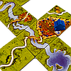 Каркасон Настільна гра Carcassonne 2.0 (+ Доповнення Річка та Аббат) + правила УКРАЇНСЬКОЮ, фото 8