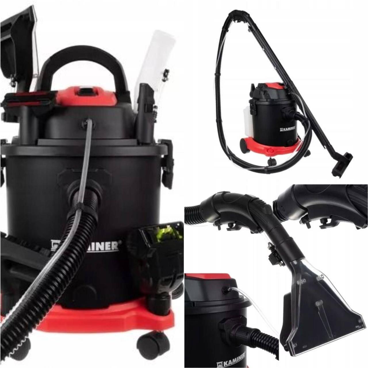 Миючий пилосос Kaminer 23918 (20 л, 1600 Вт, Польща), фото 1