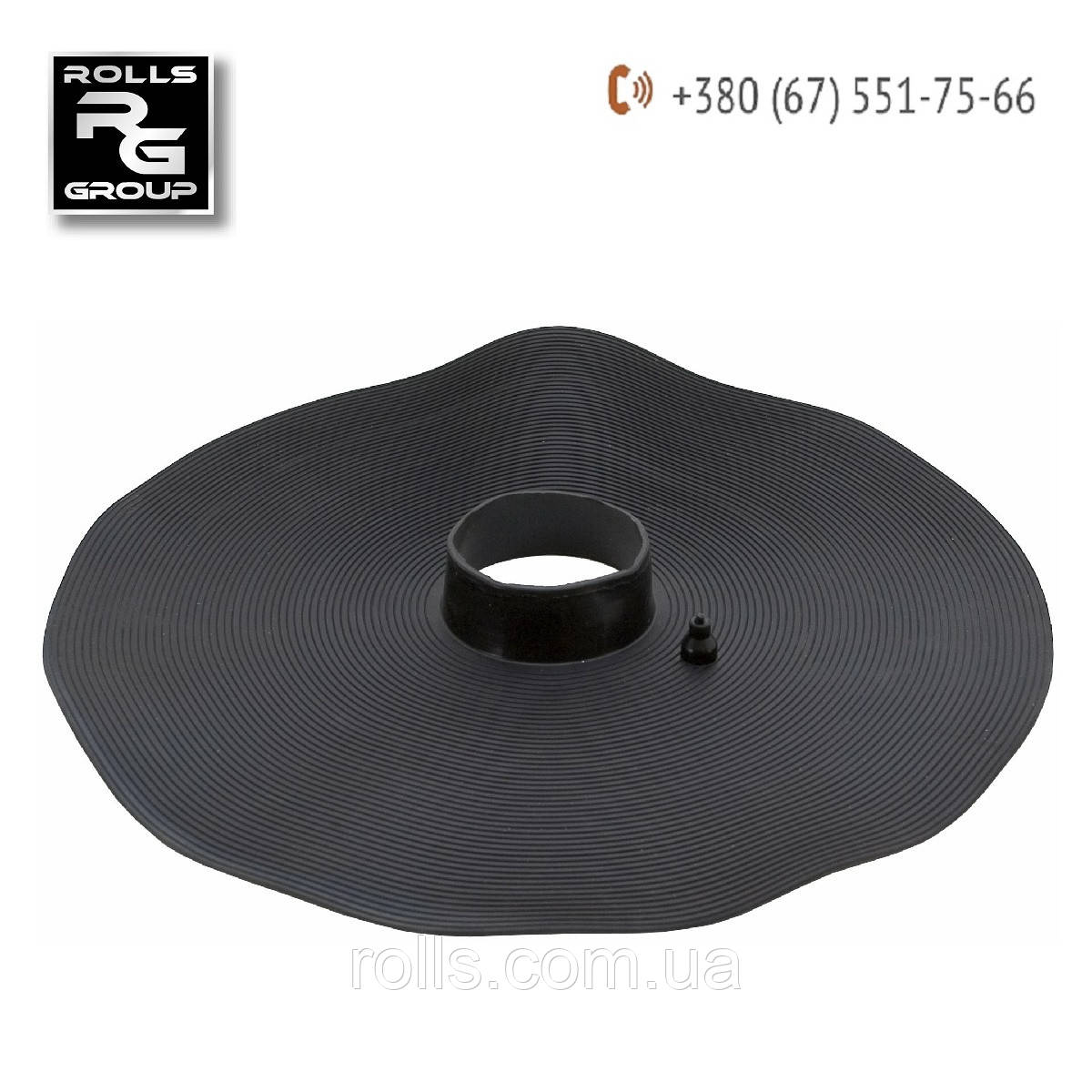 Герметичний прохід паробар'єру для труб DN110 та кабелю, HT-110 EPDM ущільнювач парозатвору, фото 1