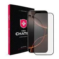 Захисне скло NEU Chatel для iPhone 16 Pro Max 9H 3D Black
