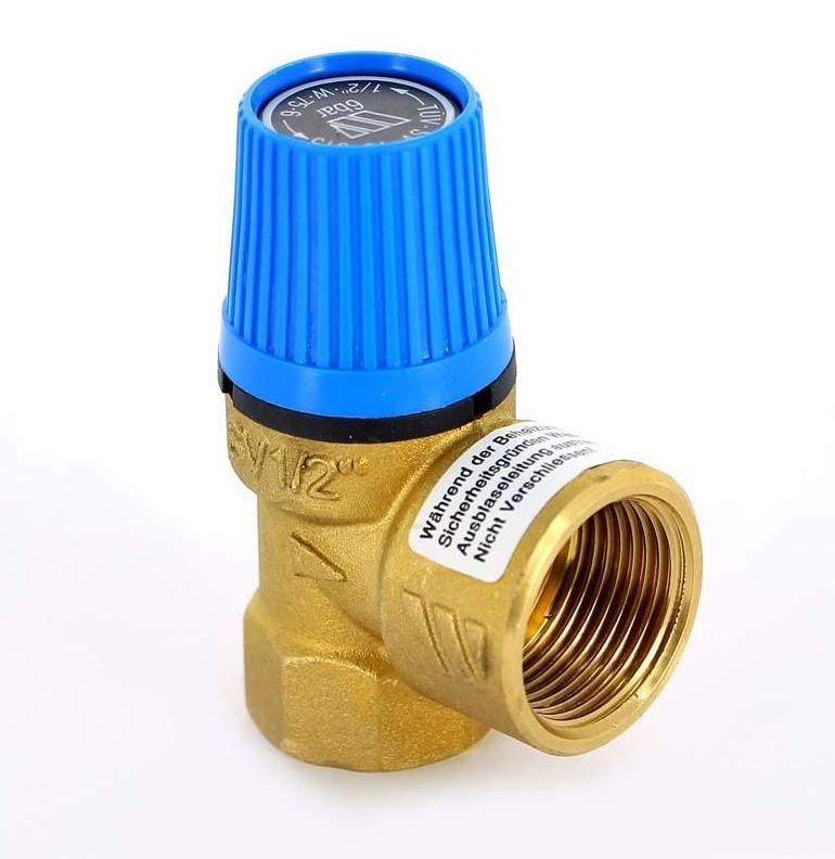 Запобіжний (підривний) клапан 10 bar SUW 1/2" x 3/4" ВР Watts (Італія)