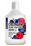 Колаген SPORTER COLLAGEN Pure Peptide 200.000 мг 500 мл Смак : Лісові ягоди