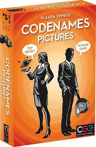 Настільна гра Кодові імена Малюнки / Codenames Pictures + правила українською, фото 1
